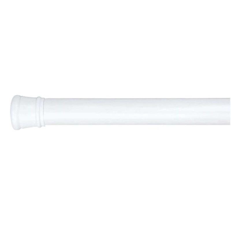 White Metal Tension Rod, 41-76″