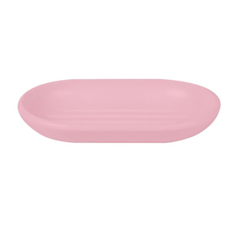 Tiny Dreamers Pink Plastic Soap Dish, 5.3″