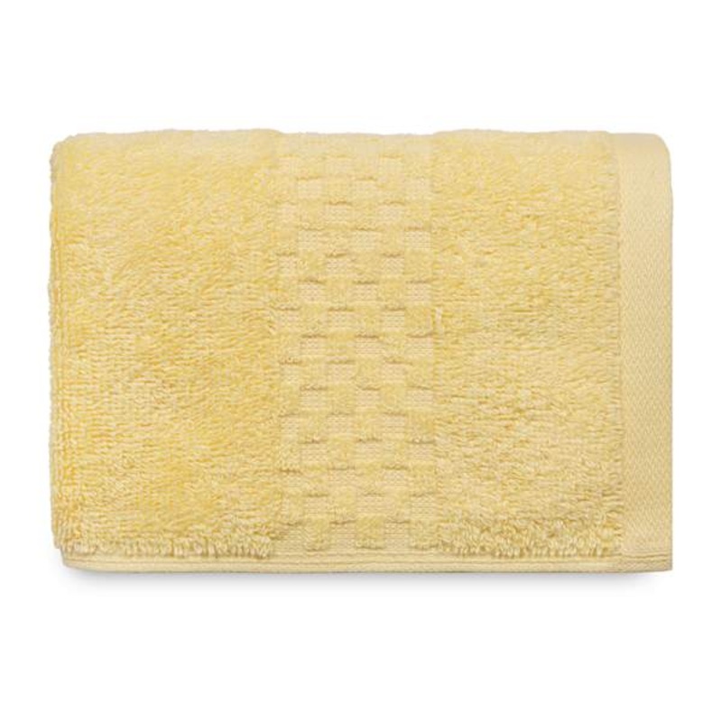 Tiny Dreamers Yellow Cotton Hand Towel, 16×28