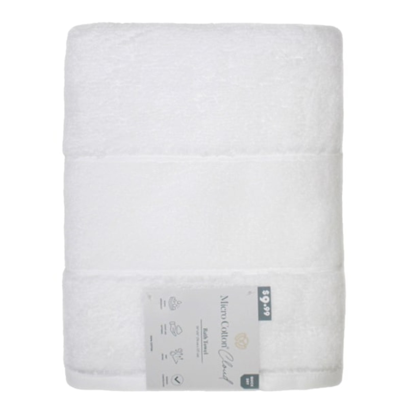 White Cloud Bath Towel