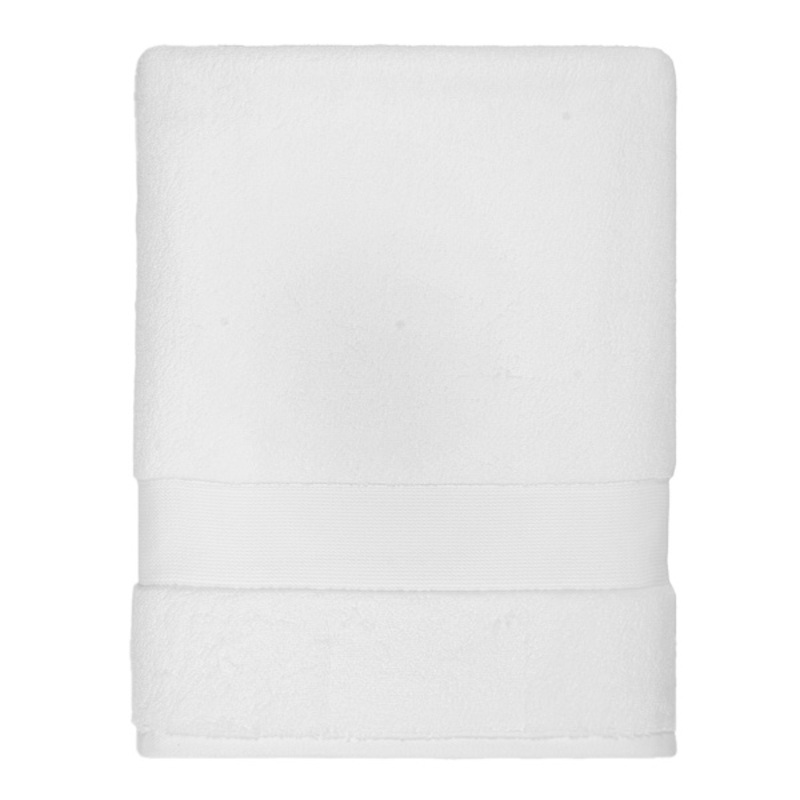White Egyptian Cotton Bath Towel, 30×60