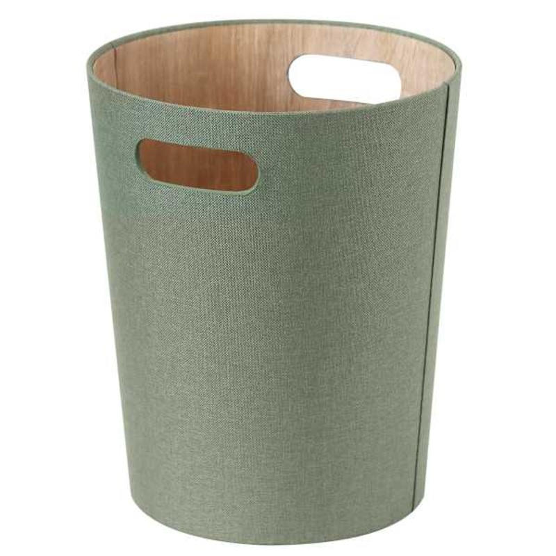 Sage & Wood Round Trash Bin, 12l