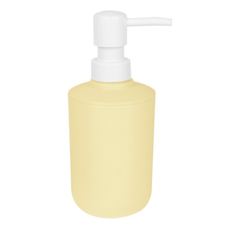 Tiny Dreamers Yellow Plastic Soap Dispenser, 6.7″