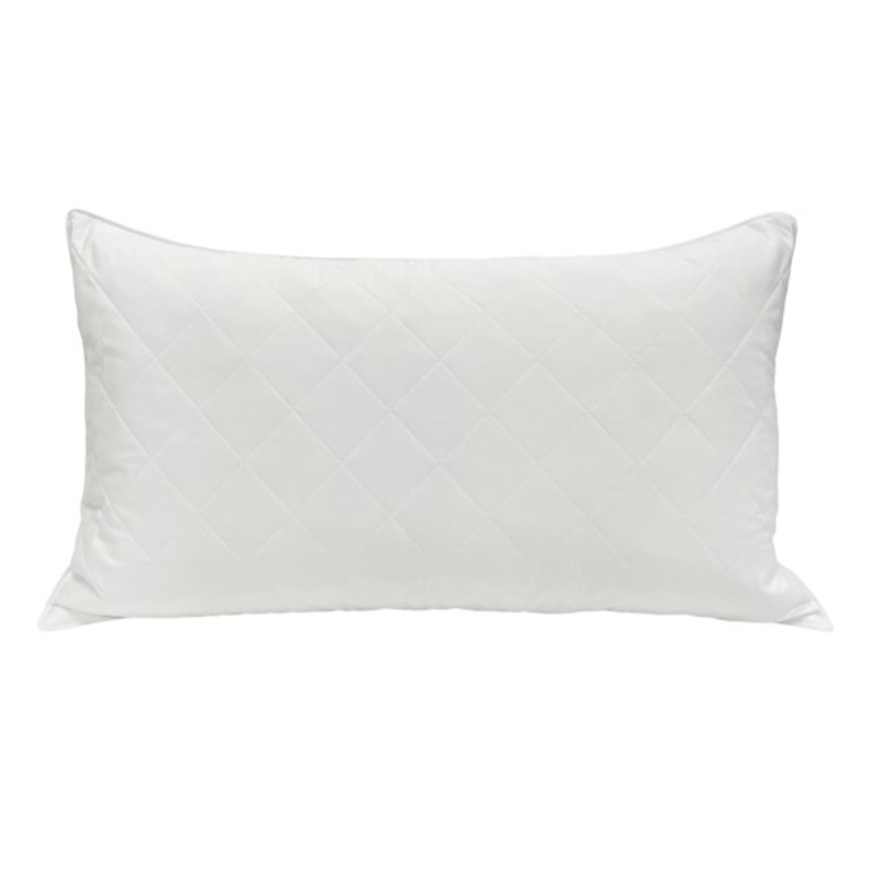 Quilted Feather Bed Pillow, King