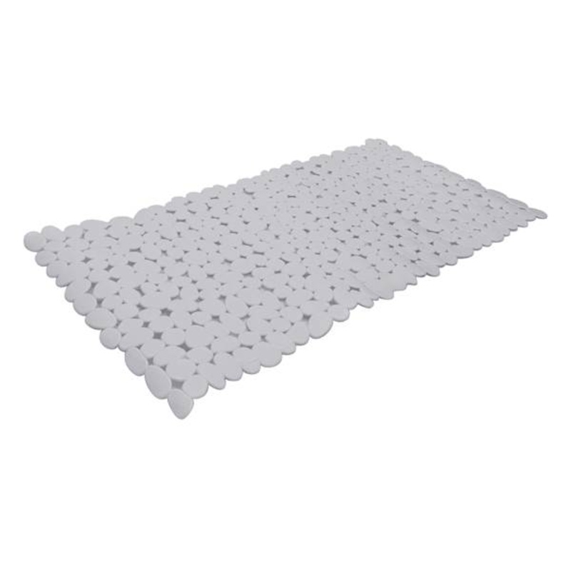 Rockie Clear Bath Mat, 13×28
