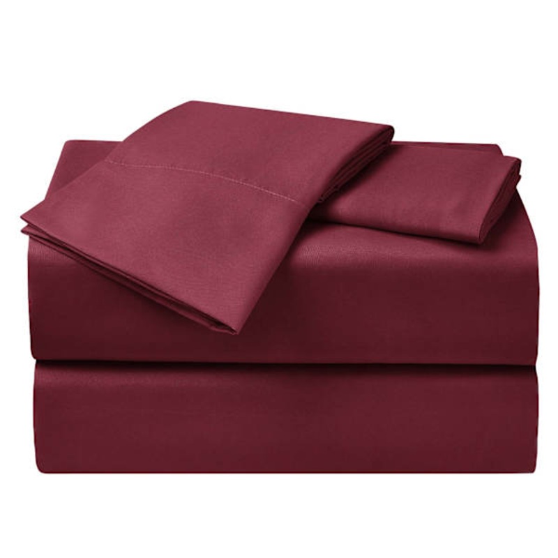 3-Piece Cabernet Cooling Microfiber Sheet Set, Twin/Twin XL