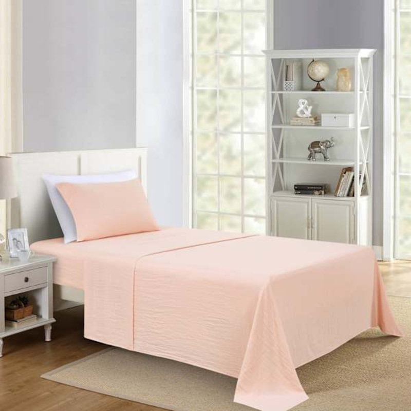 3-Piece Peachy Keen Super Soft Microfiber Sheet Set, Twin/Twin XL