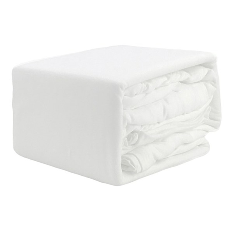 3-Piece White Jersey Sheet Set, Twin