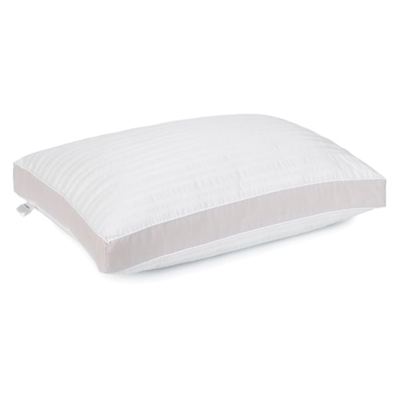 Seersucker Firm Density Bed Pillow, Standard/Queen