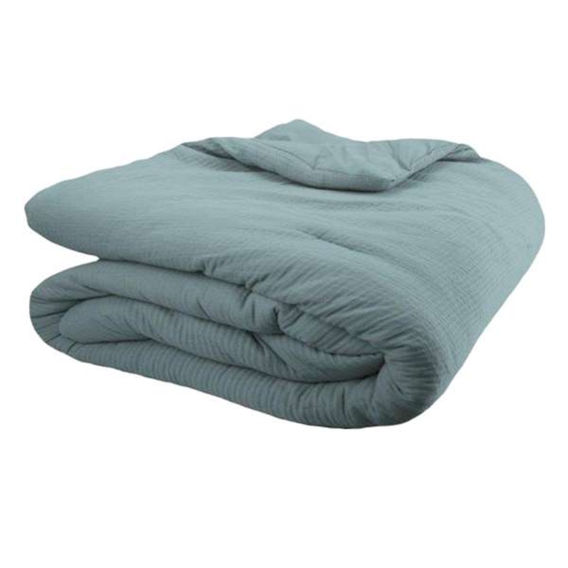 3-Piece Green Dash Matelasse Comforter Set, King