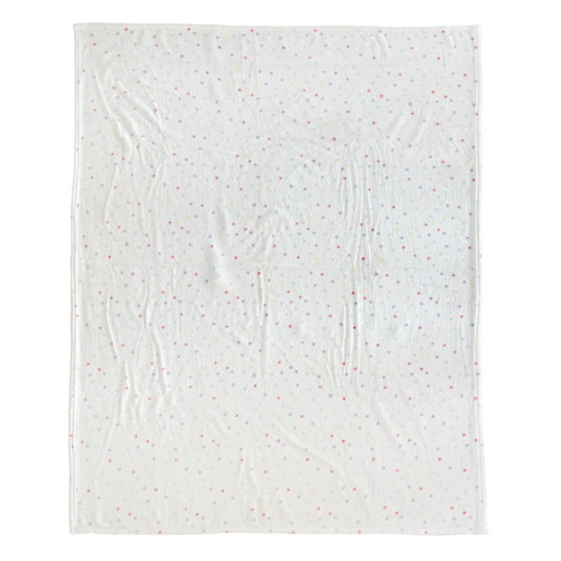 Tiny Dreamers Treats & Tiaras Confetti Print Micro-Plush Throw Blanket, 50×60