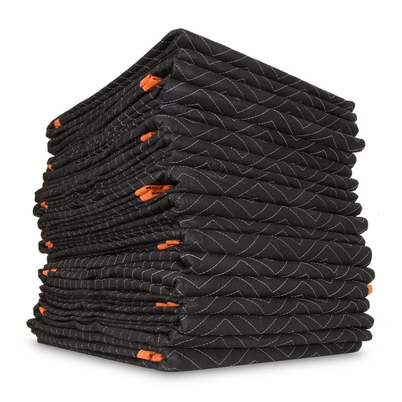 WEN 72 in. x 80 in. Heavy-Duty Padded Moving Blankets (12-Pack) 272812