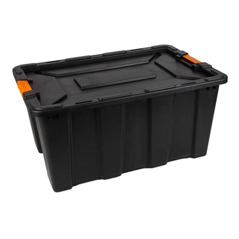 Black Heavy Duty Halloween Storage Tote, 100l