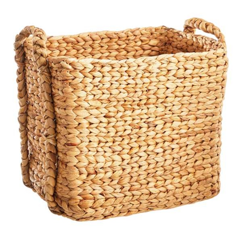 Braided Arrow Weave Storage Basket, Large