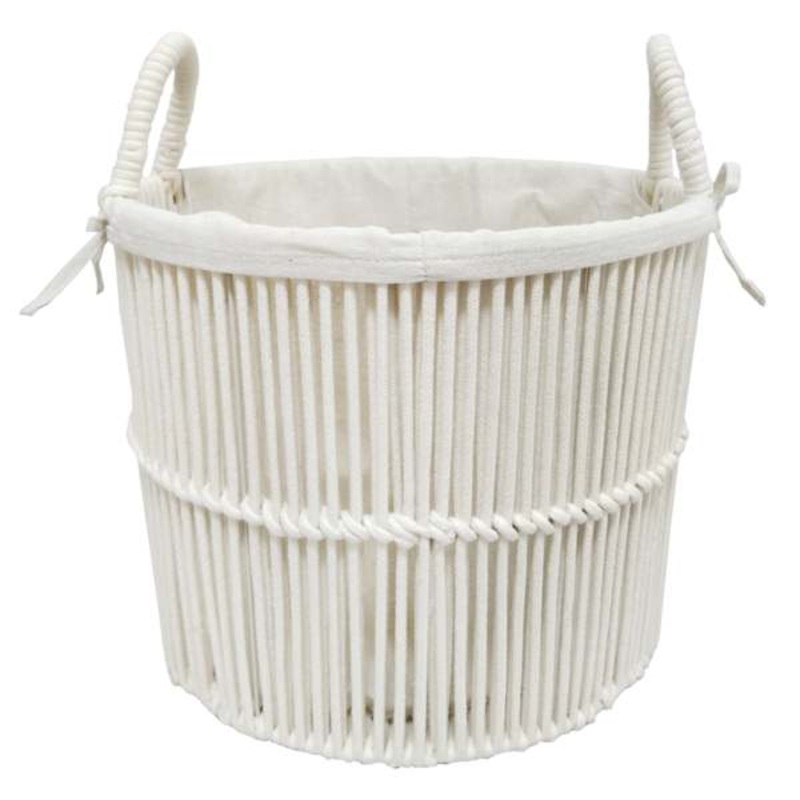 Crosby St. Poly Rope Round Basket, Small