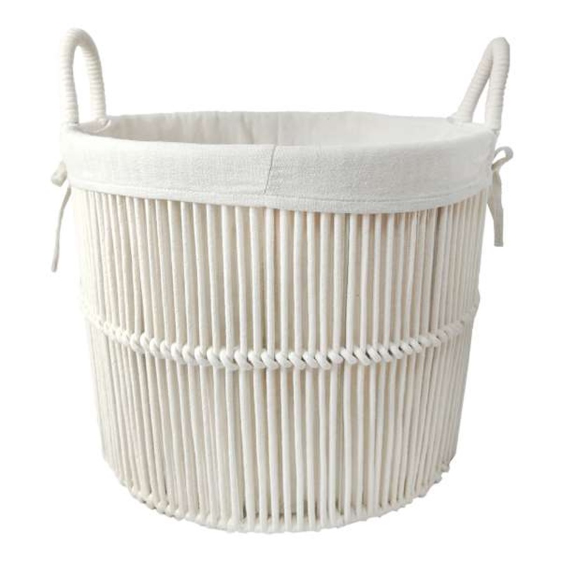 Crosby St. Poly Rope Round Storage Basket, Medium