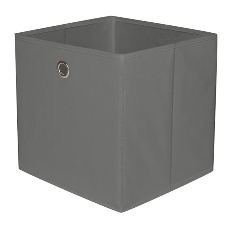 Dark Grey Storage Cube