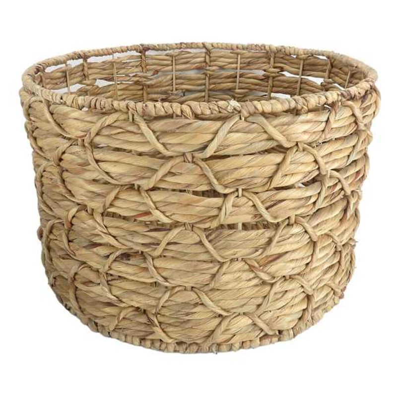 Kai Round X Weave Storage Basket, Large