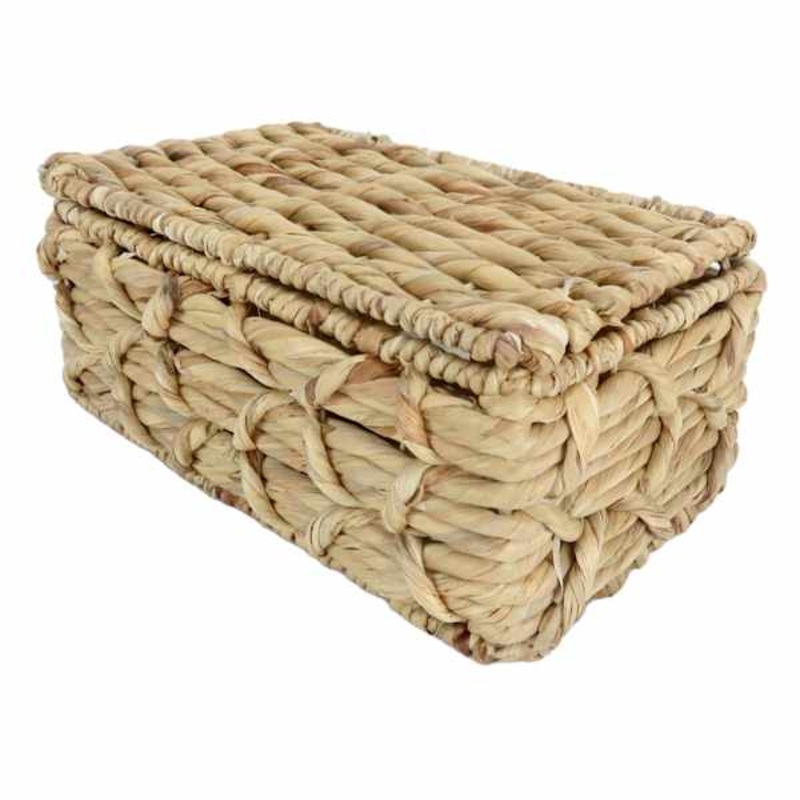 Kai Triple X Twist Lidded Storage Basket, Small