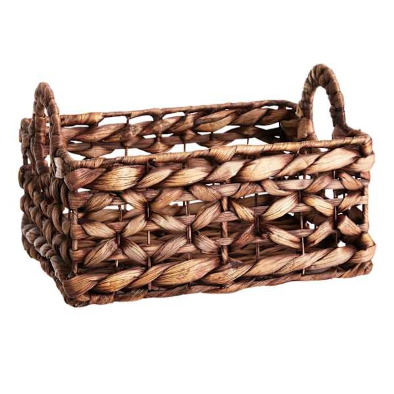 Providence Melia Dark Brown Storage Basket, Medium