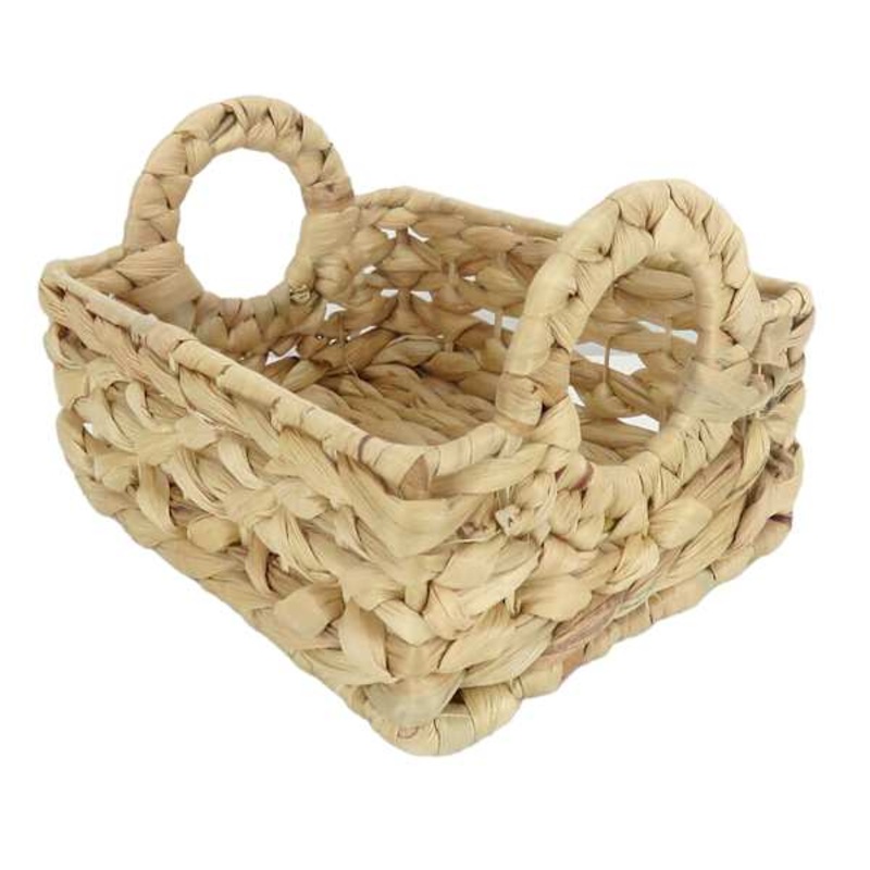 Providence Melia Flower Weave Under Bed Storage Basket, Extra Small