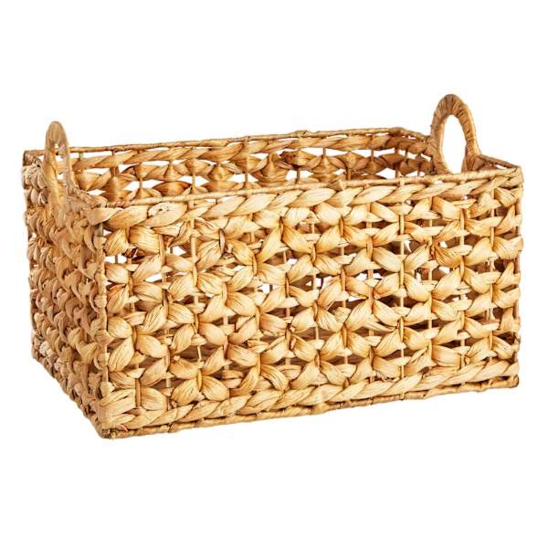 Providence Melia Woven Storage Basket with Handle, Large