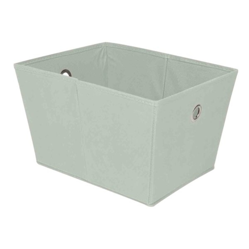 Sage Collapsible Tapered Storage Cube, Medium