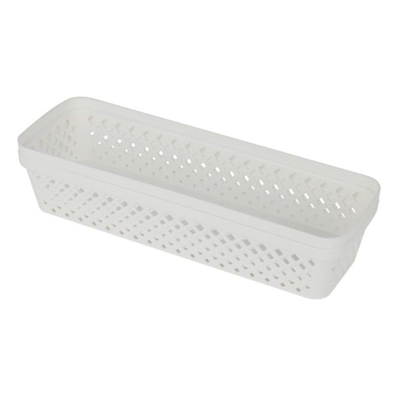 2-Pack Grey Long Brickor Storage Trays 1.8l