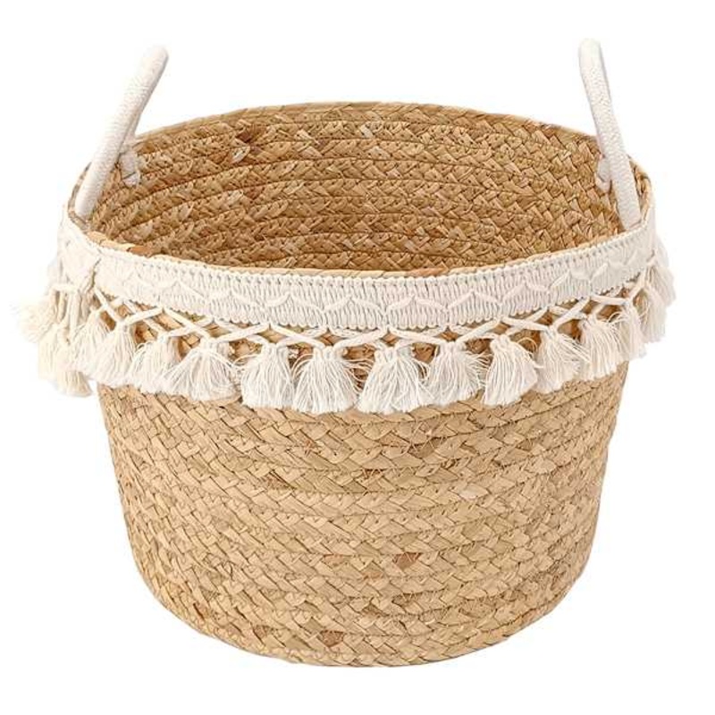 Water Hyacinth Storage Basket, Large