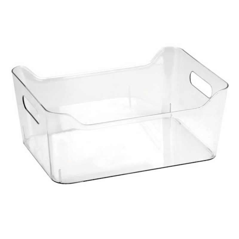 Clear Storage Bin, 9l