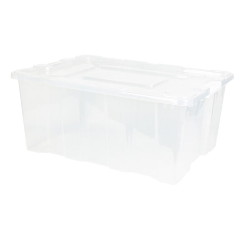 Clear Heavy Duty Tote, 100l