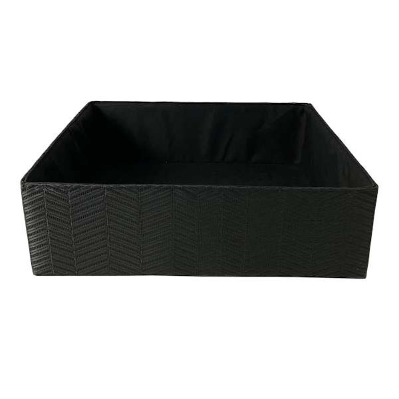 Storage Basket L Black