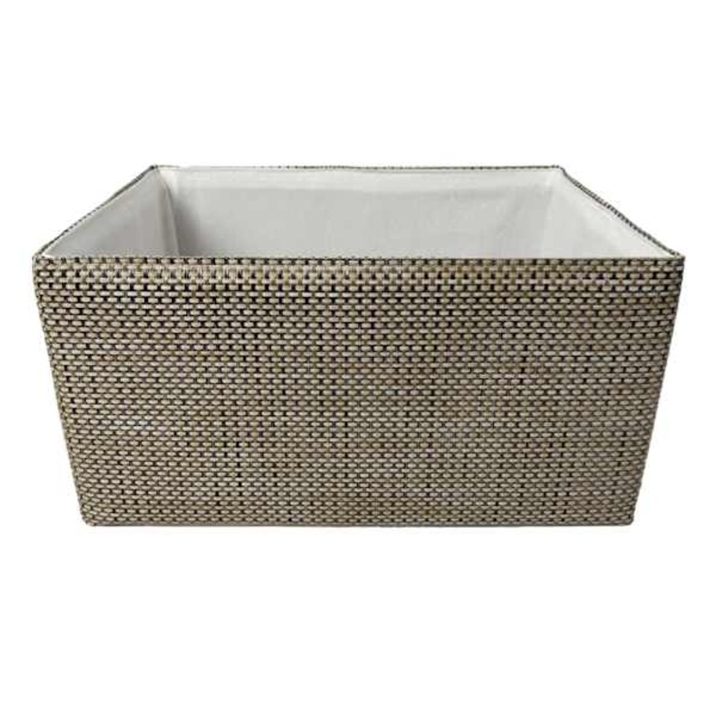 Tan Storage Basket, Large