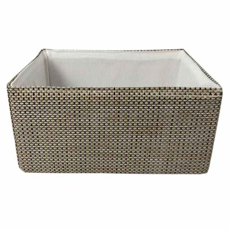 Tan Storage Basket, Medium