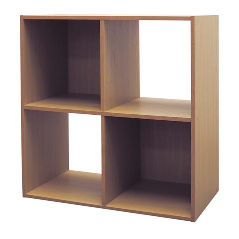 4-Cube Storage Organizer, Natural