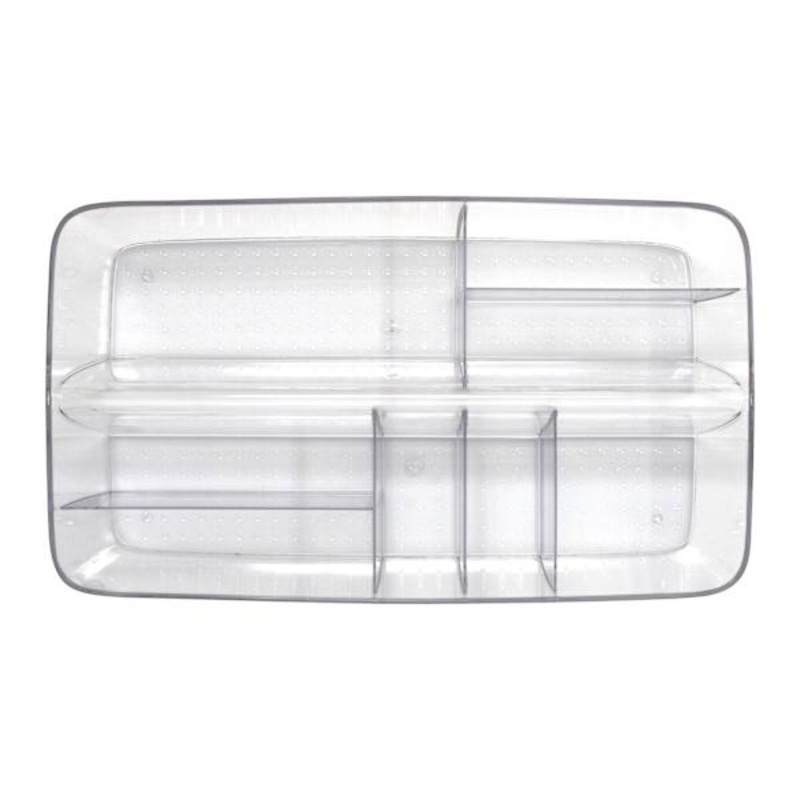 8-Section Clear Storage Bin