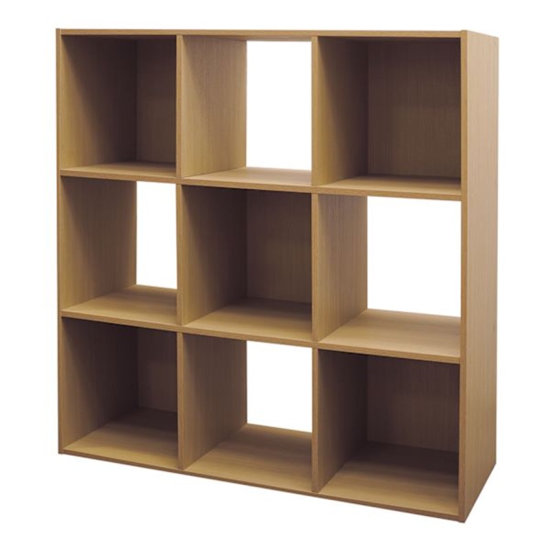 9-Cube Storage Organizer, Natural