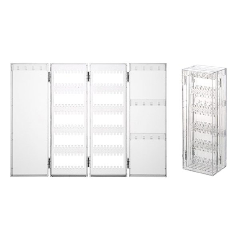 Clear Folding Jewelry Organizer
