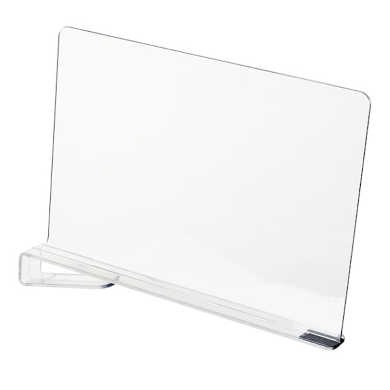 4-Pack Acrylic Closet Shelf Divider