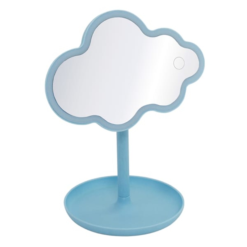 Blue Cloud LED Mirror with USB