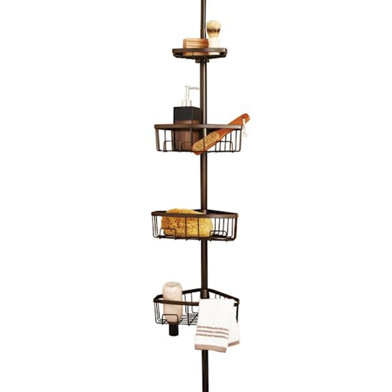 Bronze Metal Caddy, 25″