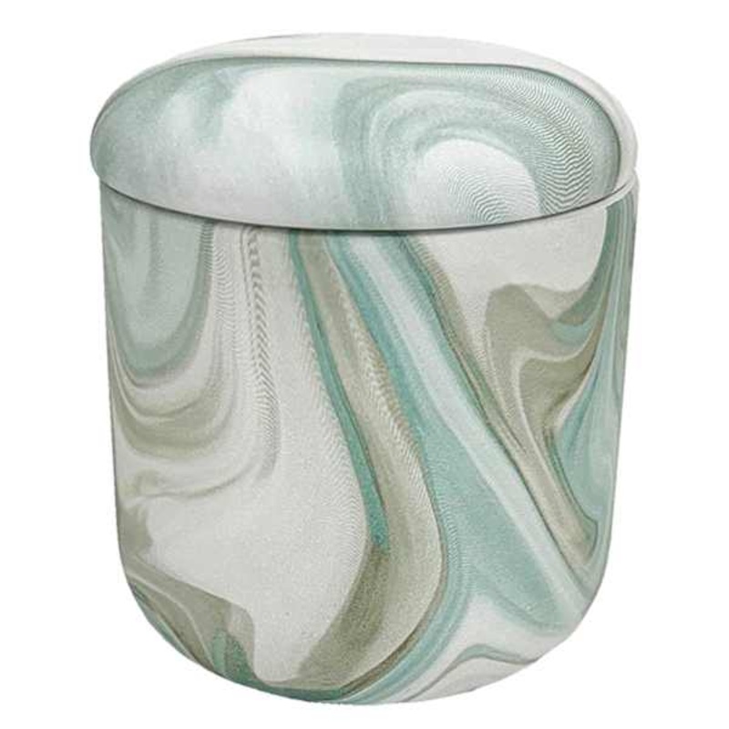 Cassandra Green Ceramic Jar