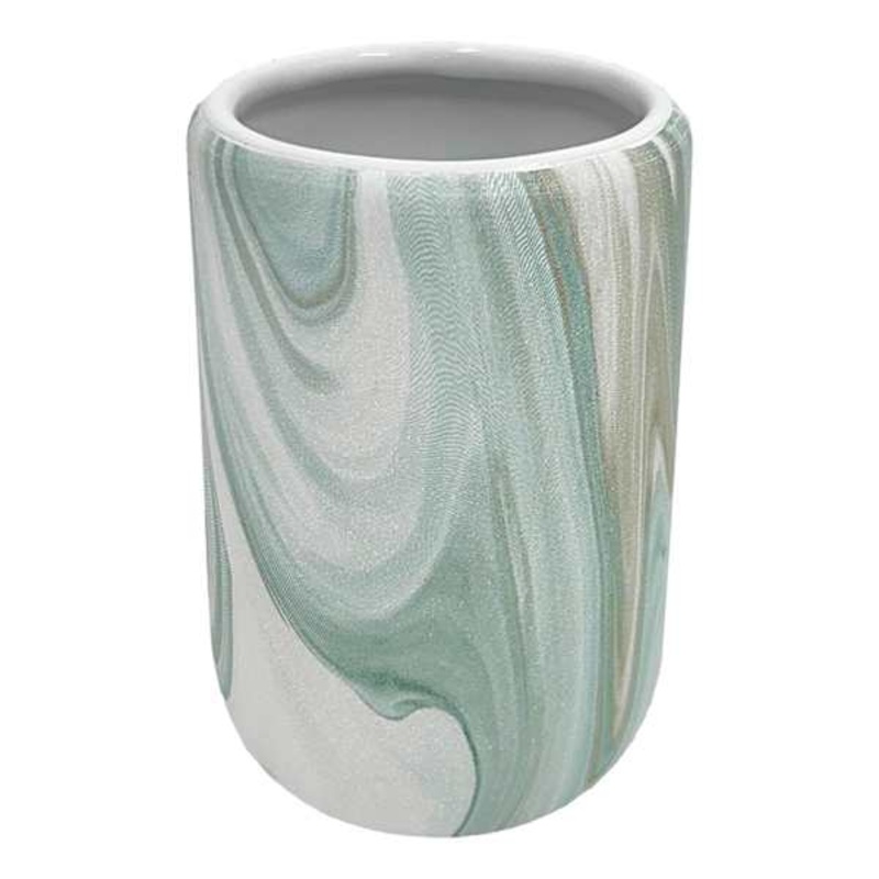 Cassandra Green Ceramic Tumbler