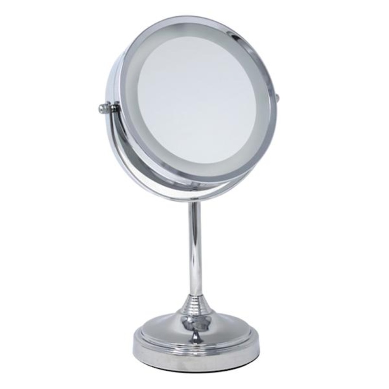 Chrome LED Vanity Mirror