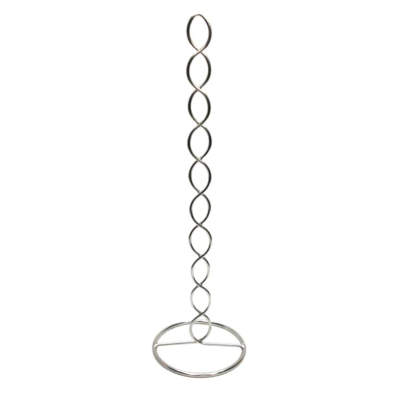 Loops Chrome Wire Toilet Paper Holder