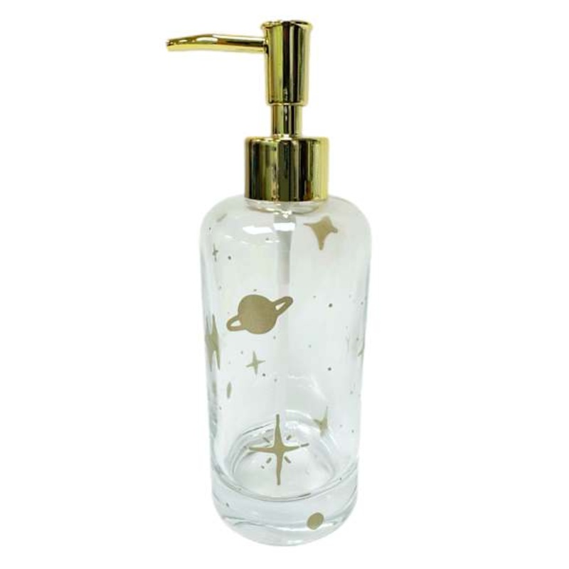 Serene Escape Celestial Glass Soap Pump