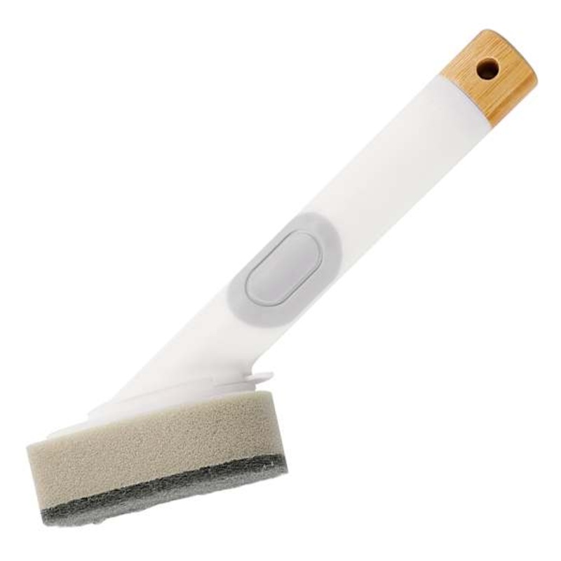Bam Sponge Brush, White