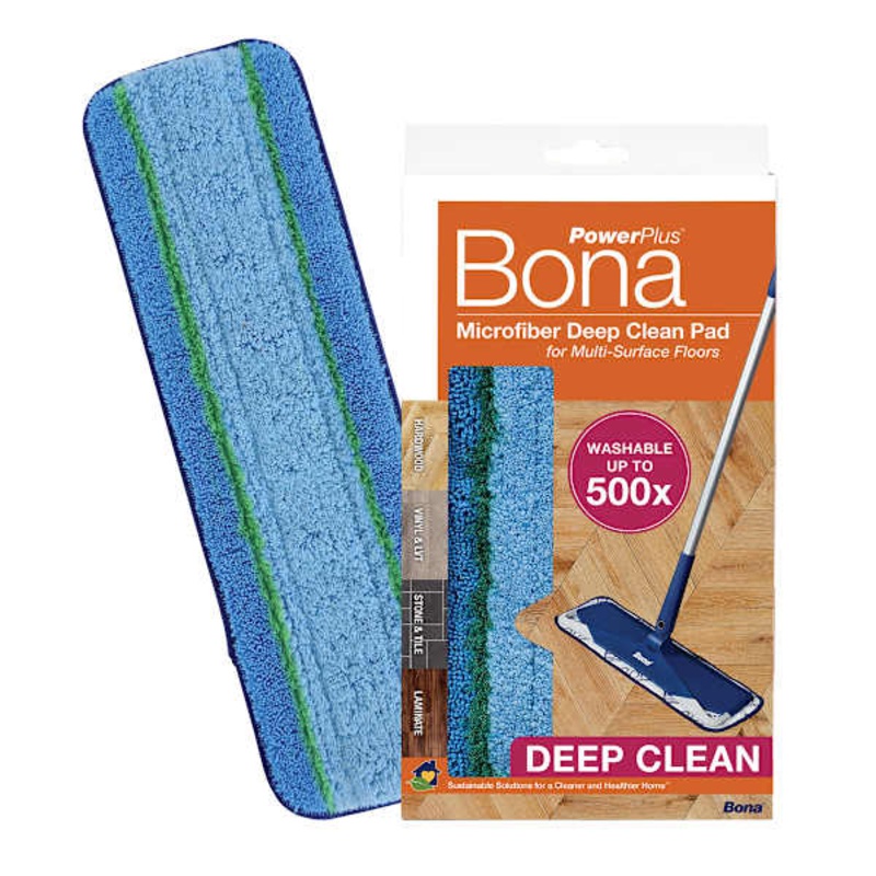Bona 1-Count Microfiber Deep Cleaning Pad