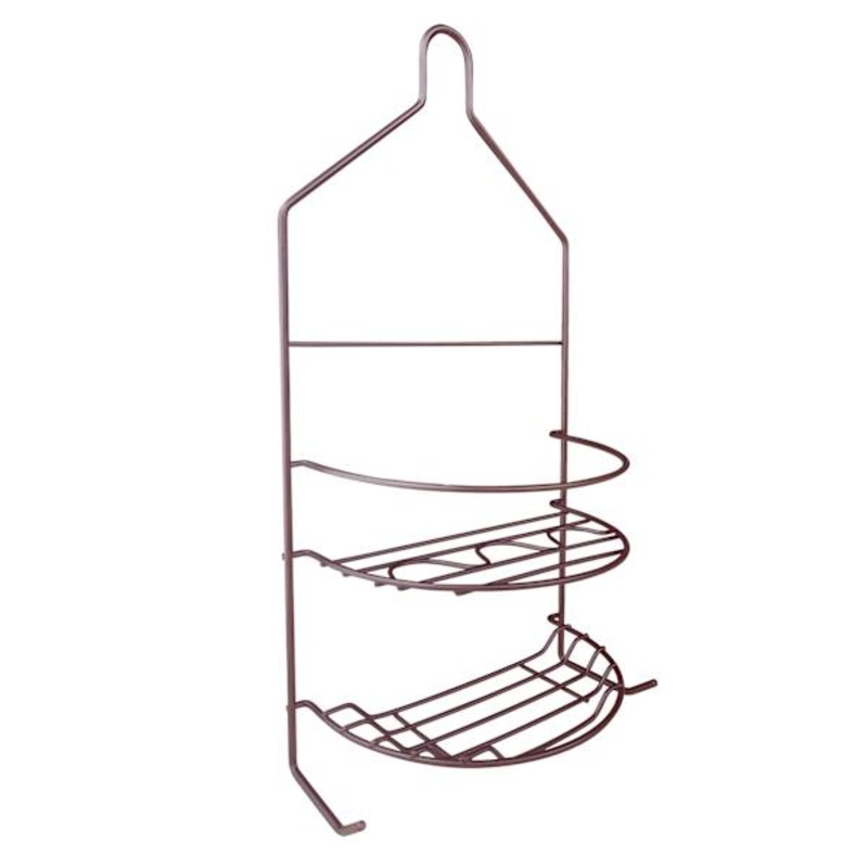 Bronze Metal Shower Caddy, 18.3″
