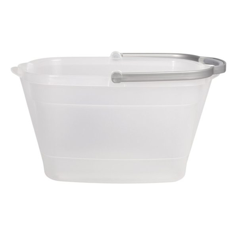 Bucket with Pouring Spouts, Side Grips & Handle